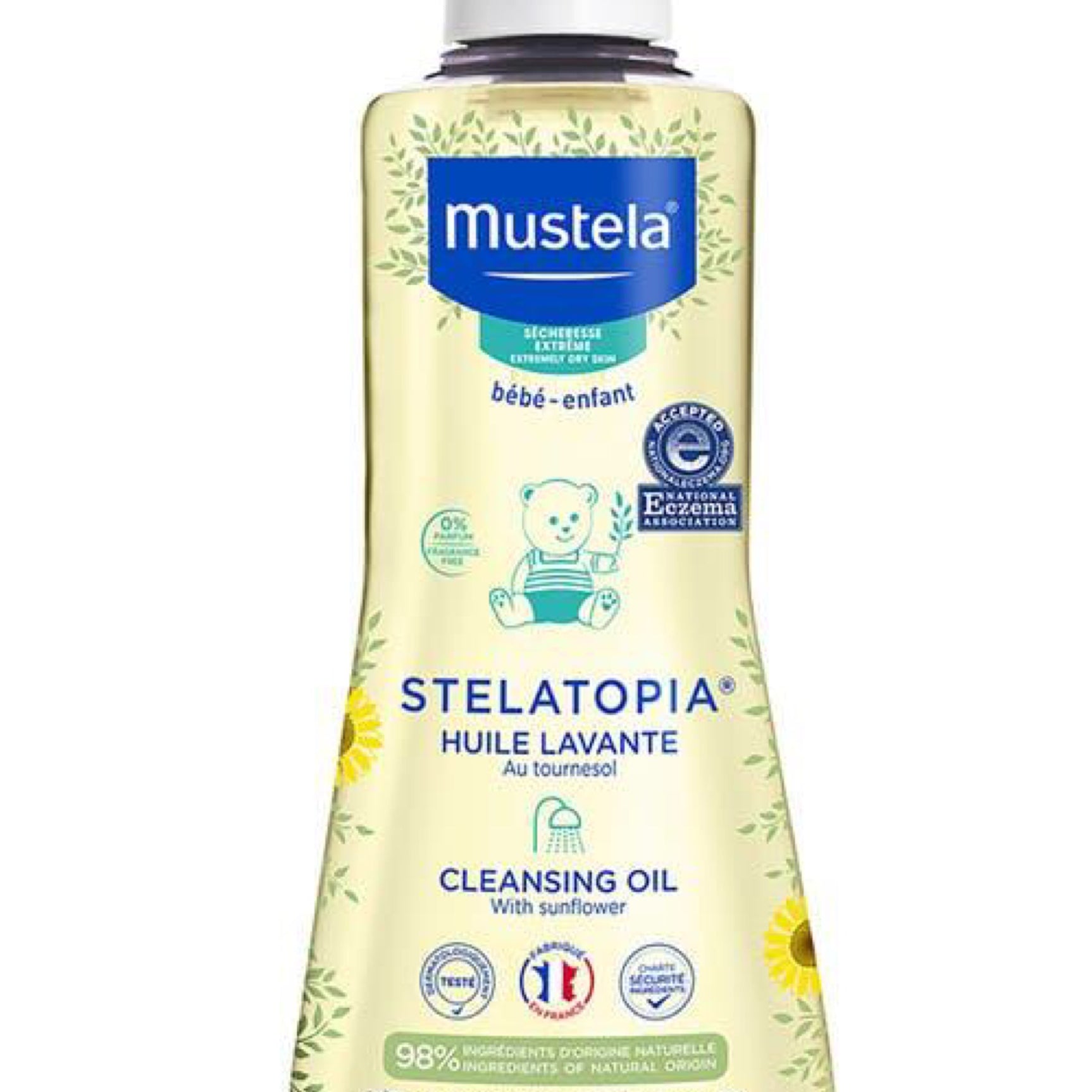 Mustela® Cleansing Oil with Sunflower 500 mL