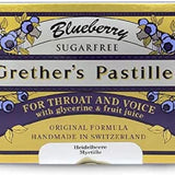 Grether s Pastilles Sugarfree Blueberry Natural Remedy for Dry Mouth Relief