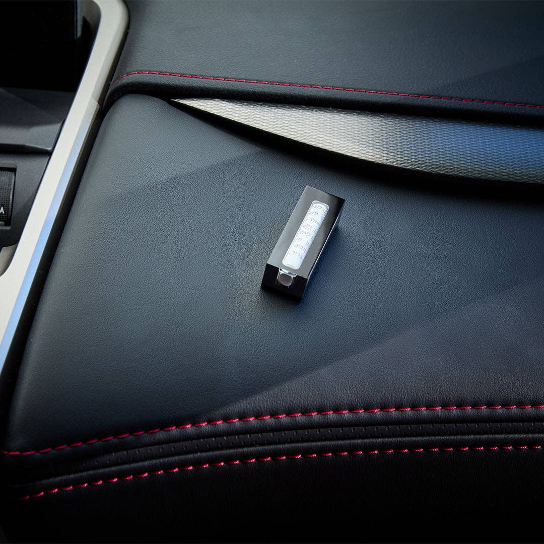 Car Mezuzah with Traveler’s Prayer: Smoke