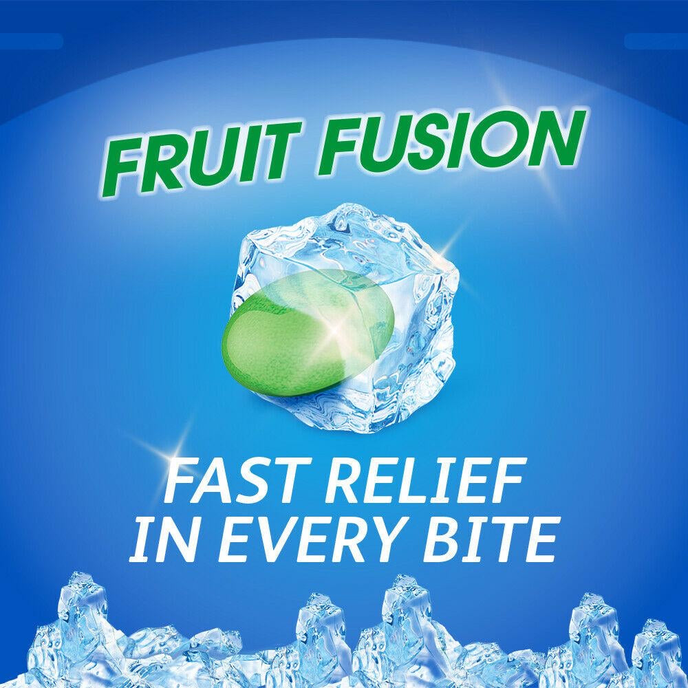 Tums Chewy Bites Fast Cooling Sensation Antacid, Fruit Fusion