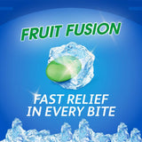 Tums Chewy Bites Fast Cooling Sensation Antacid, Fruit Fusion