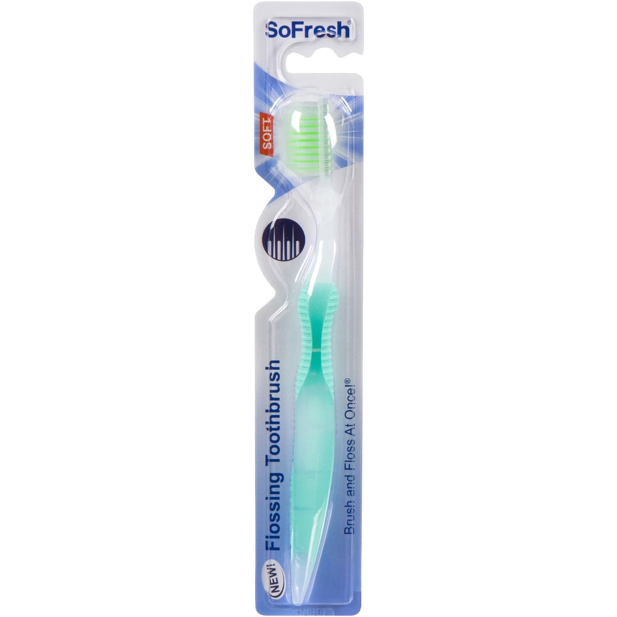 So fresh flossing toothbrush