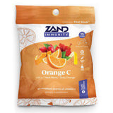 Zand Herbalozenge Orange C-Vitamin C Lozenges w/ Herbal Extracts for Throat-No Corn Syrup Sugar Artificial Colors-15ct