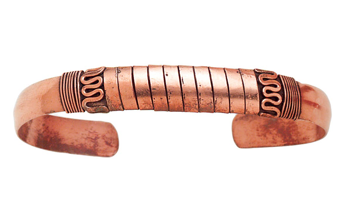 Triloka Copper Wrap Bracelet