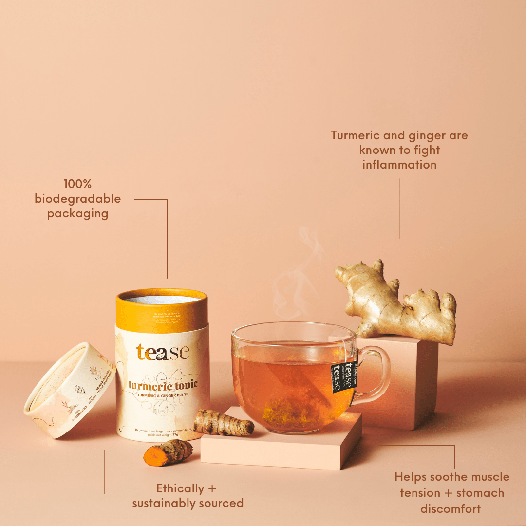 Tease Turmeric Tonic Ginger Adaptogen + Superfood Tea Blend - Image 5
