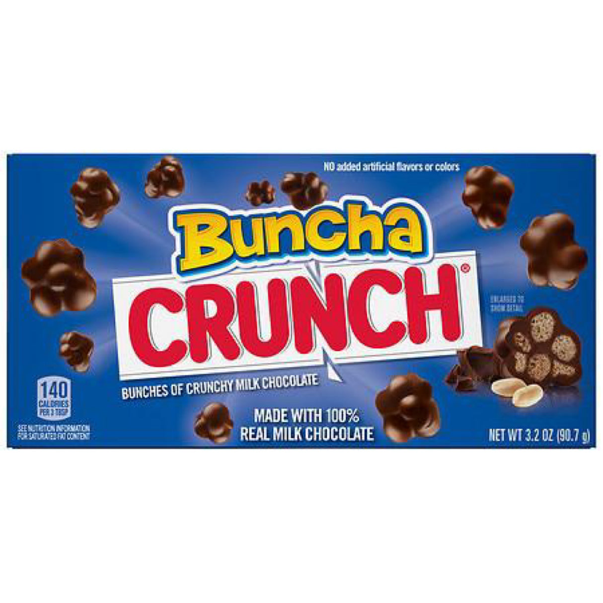 Buncha Crunch Milk Chocolate and Crisped Rice Candy Box