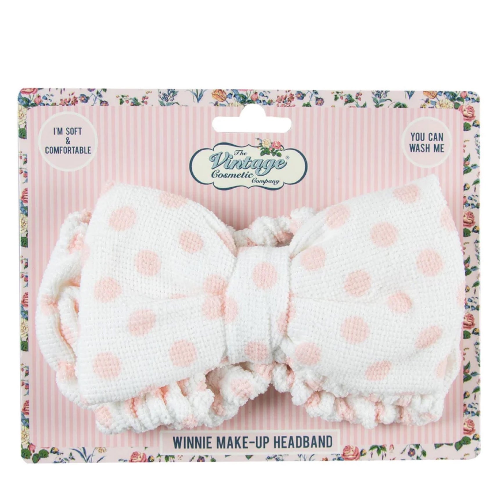 The vintage cosmetic company Winnie make-up headband