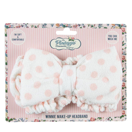 The vintage cosmetic company Winnie make-up headband