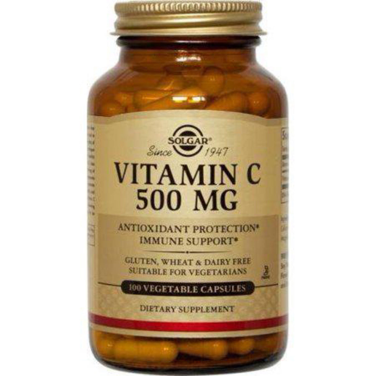Vitamin C 500 mg Vegetable Capsules