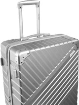 The Legend Ellen Tracy 3 PC Hard Sided Luggage Set: 331-CHROME - Image 4