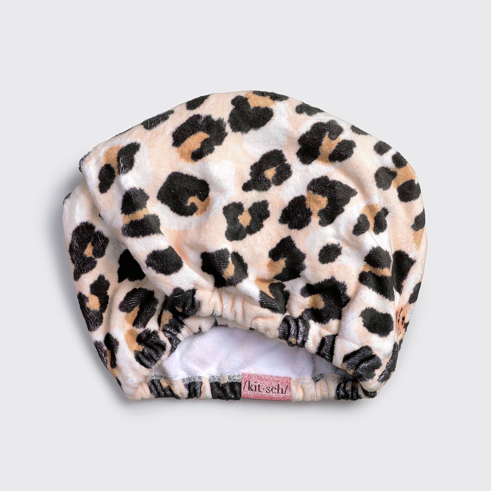 KITSCH Quick Dry Hair Towel - Leopard - Image 2