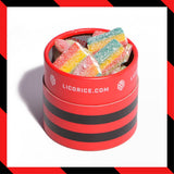 Sour Rainbow Licorice Sarah's Favorite - (8oz Tube)