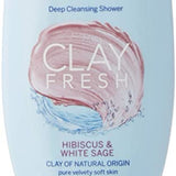 Nivea Deep Cleansing Shower Clay Shower Hibiscus and White Sage