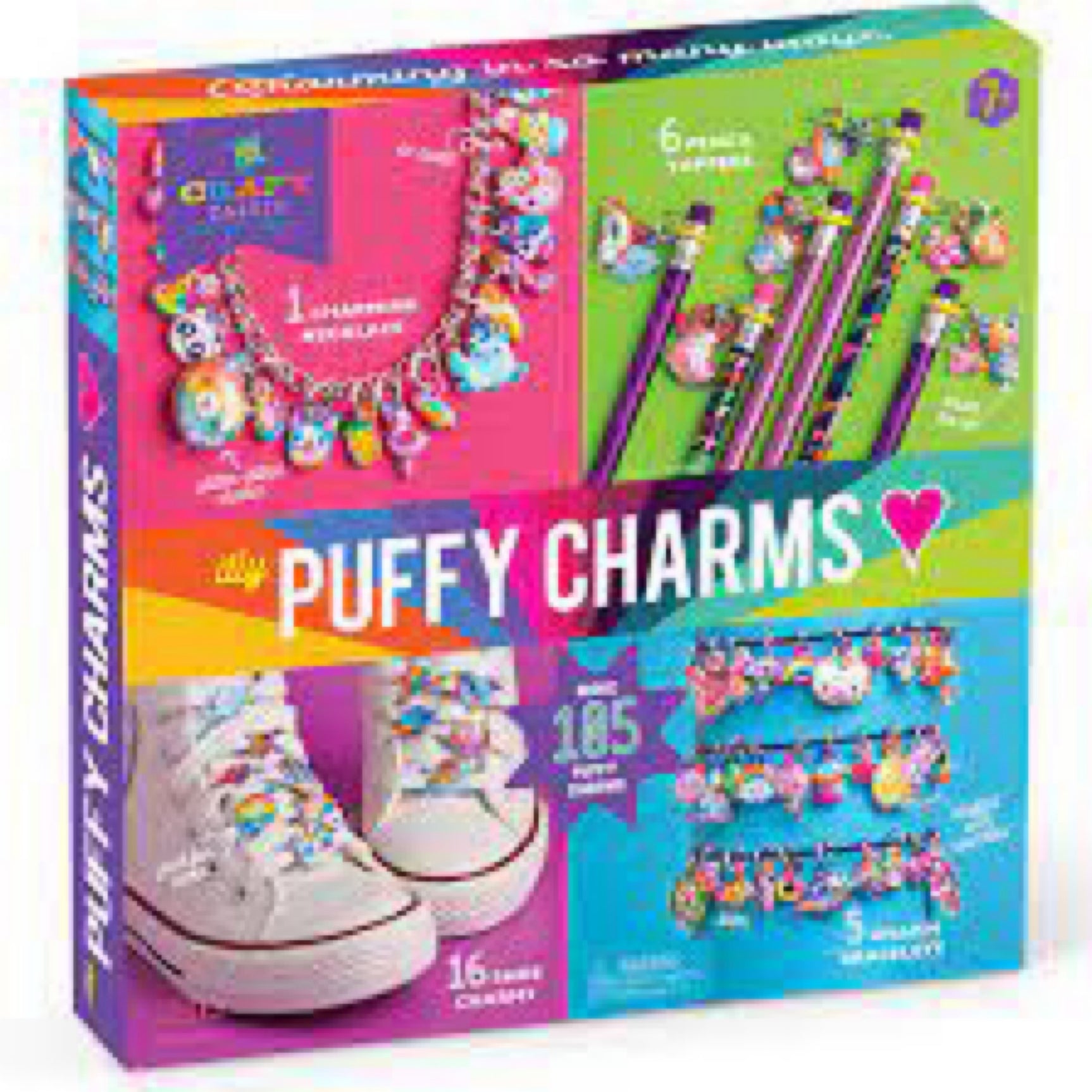 Craft DIY Puffy Charm Bracelet Kit