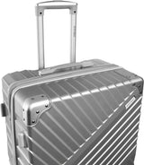The Legend Ellen Tracy 3 PC Hard Sided Luggage Set: 331-CHROME - Image 5