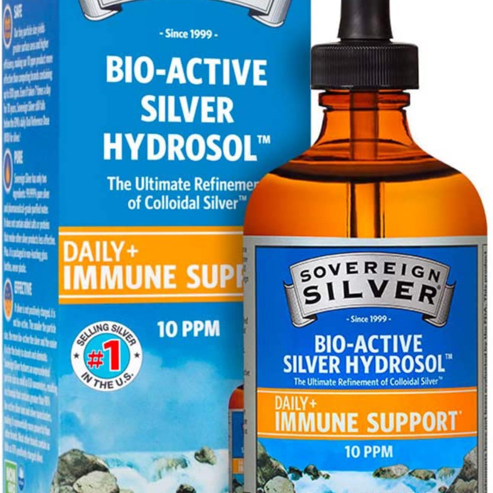 Plata hidrosoluble bioactiva Sovereign Silver