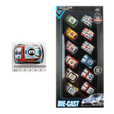 12PCS - Racing Car Pull Back Function Kids Toys