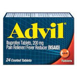 Advil Pain Reliever/ Fever Reducer 200 MG Ibuprofen Tablets, 200 Count