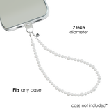 White Pearl Phone Charm - Image 4