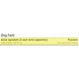 Feverall Acetaminophen Suppositories Jr. Strength