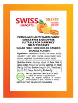 Swiss Imports Bonbons Sugar Free Orange Candy 40g - Image 3