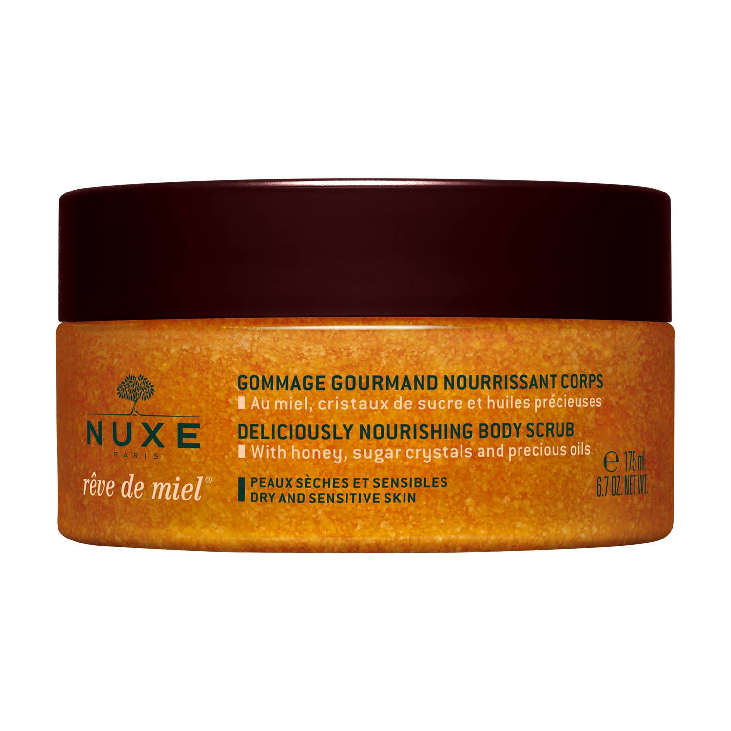 NUXE Rêve de Miel® Nourishing Body Scrub – 5.9 oz