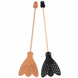 Fly Fly leather swatter beige