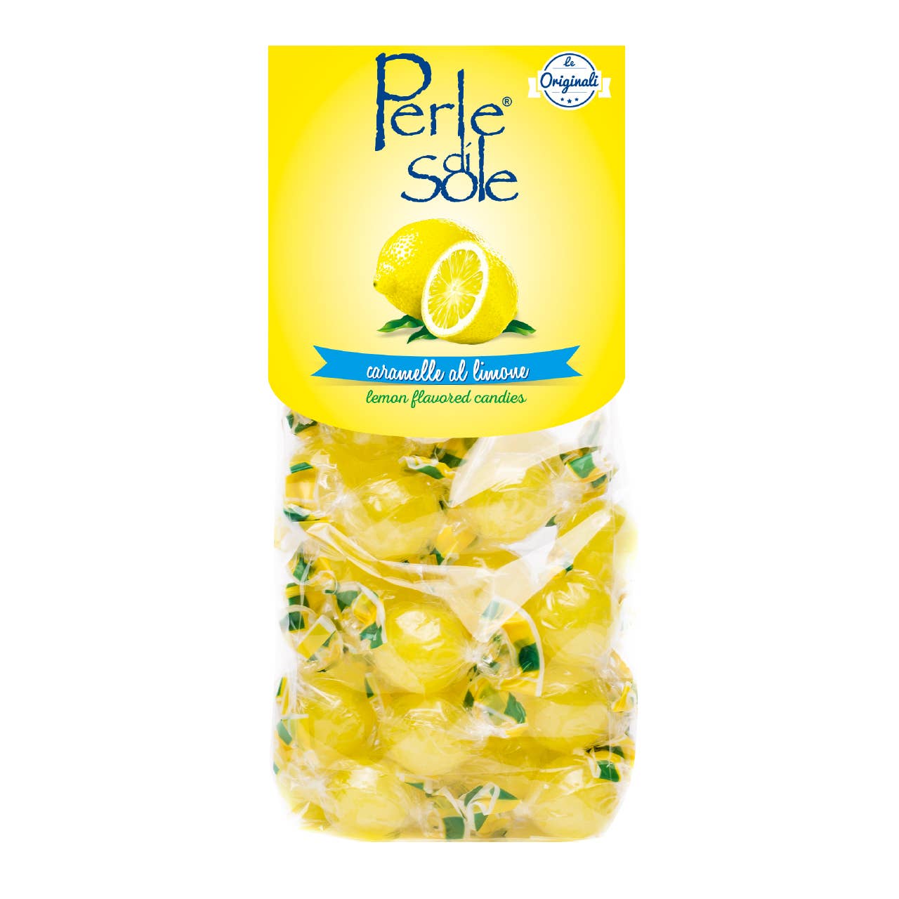 Gotas de limón originales de la costa de Amalfi (bolsa de 7.05 oz)
