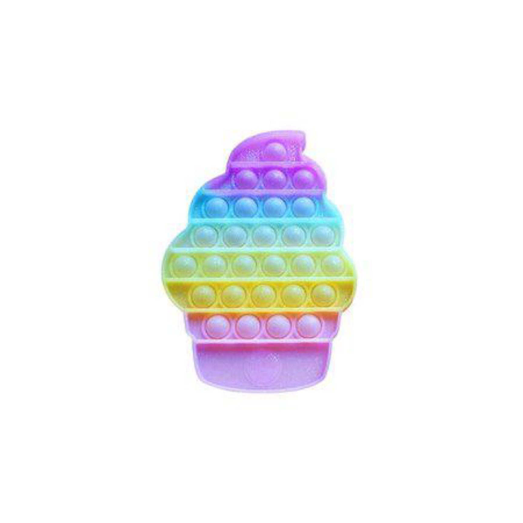 Top TRENZ OMG Pop Fidgety - Glitter Ice Cream Cone