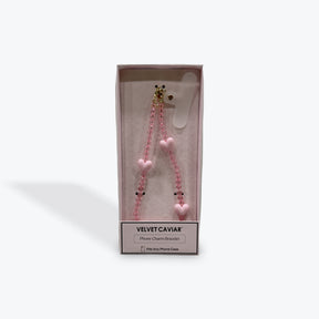 Pink Heart - Velvet Caviar Phone Charm Bracelet