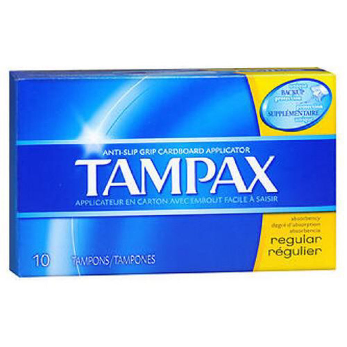 TAMPAX REGULAR 10CT
