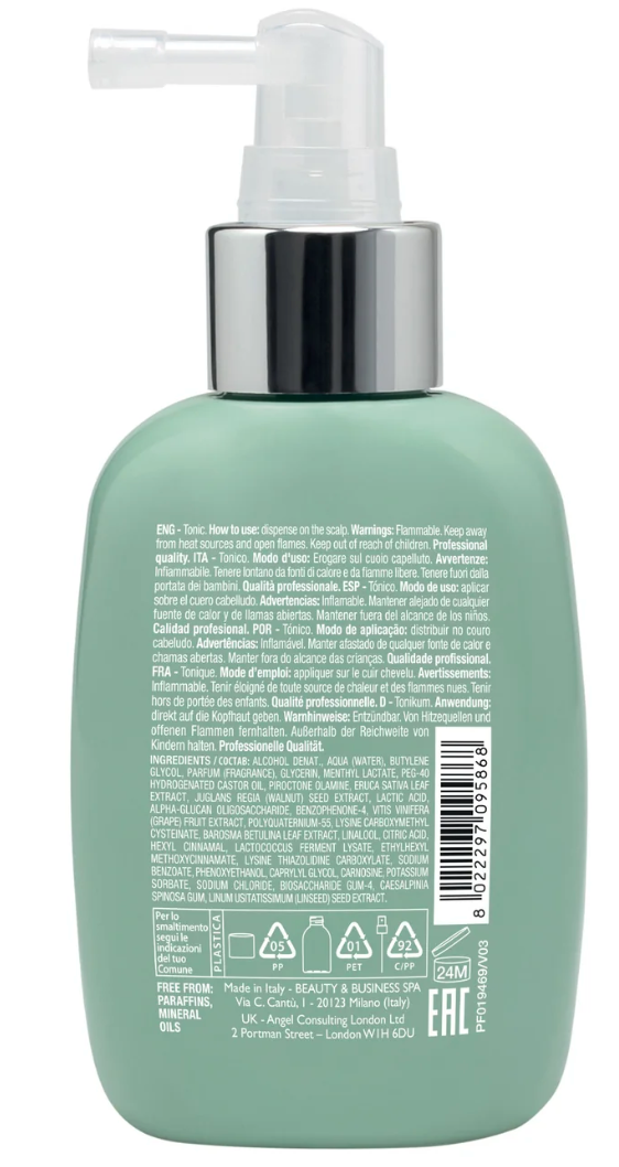 Alfaparf Milano Semi di Lino Scalp Renew Energizing Tonic for Thinning Hair 4.23 oz - Image 2