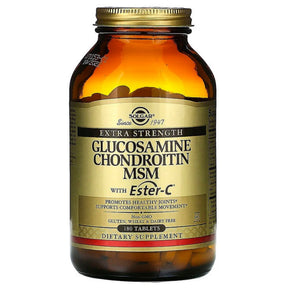 Solgar Glucosamine Chondroitin MSM with Ester-C 180 tablets