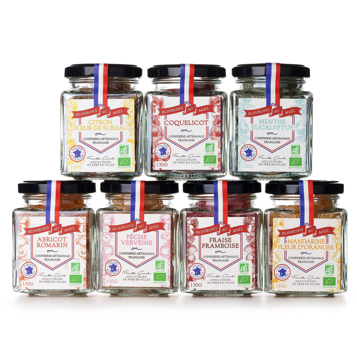 Honey Candies Peach & Verbena (130g): French