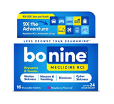 Bonine Chewable Motion-Sickness Relief Tablets