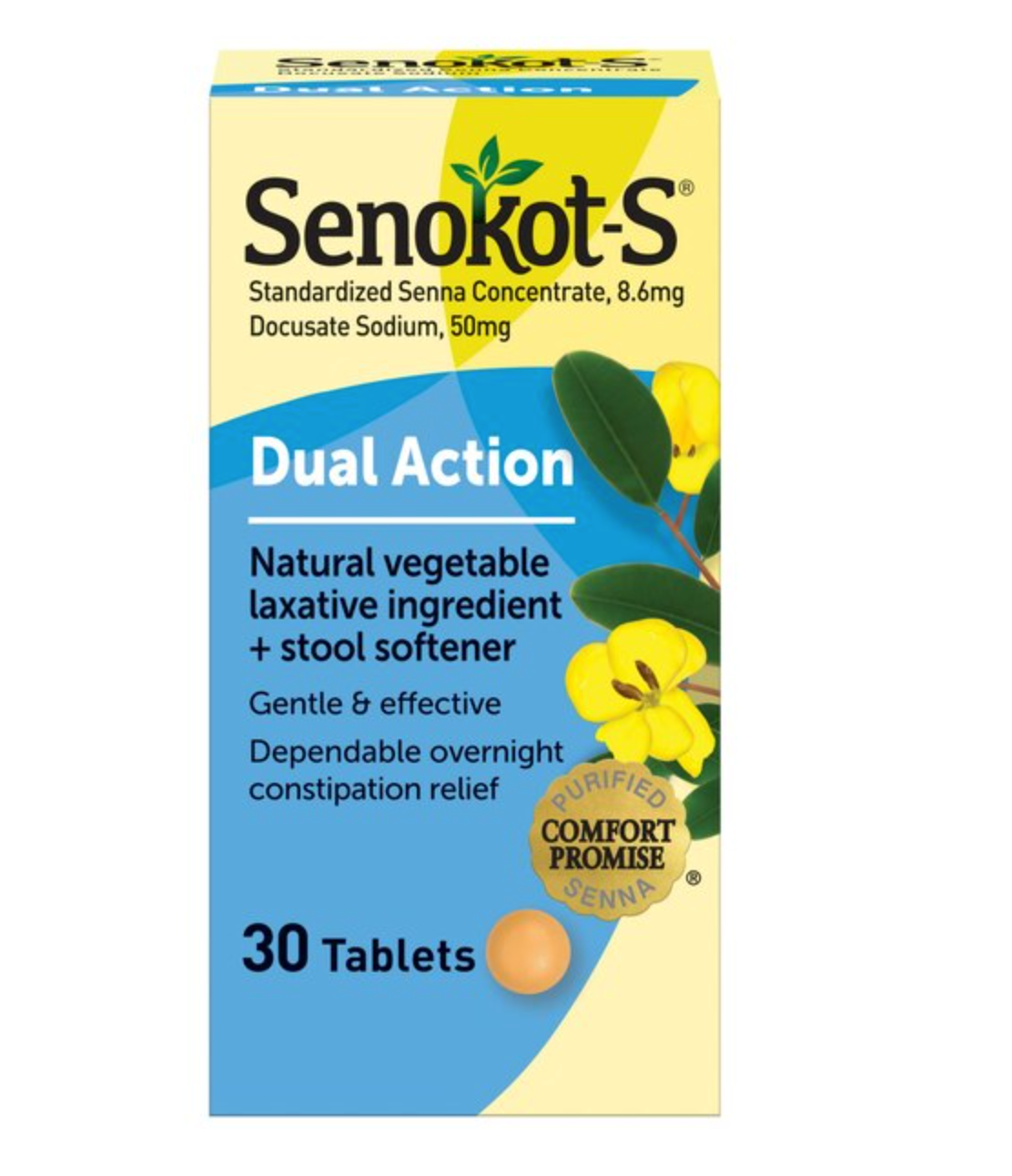 Senokot-S Laxative Plus Softener Tablets