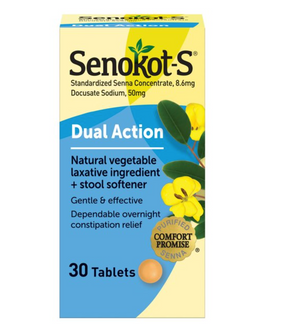 Jellycat Senokot-S Laxative Plus Softener Tablets