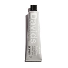 Davids premium toothpaste  /  charcoal+peppermint