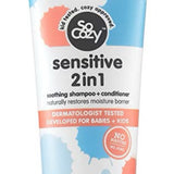 SoCozy Kid’s Sensitive 2-In-1 Soothing Shampoo and Conditioner