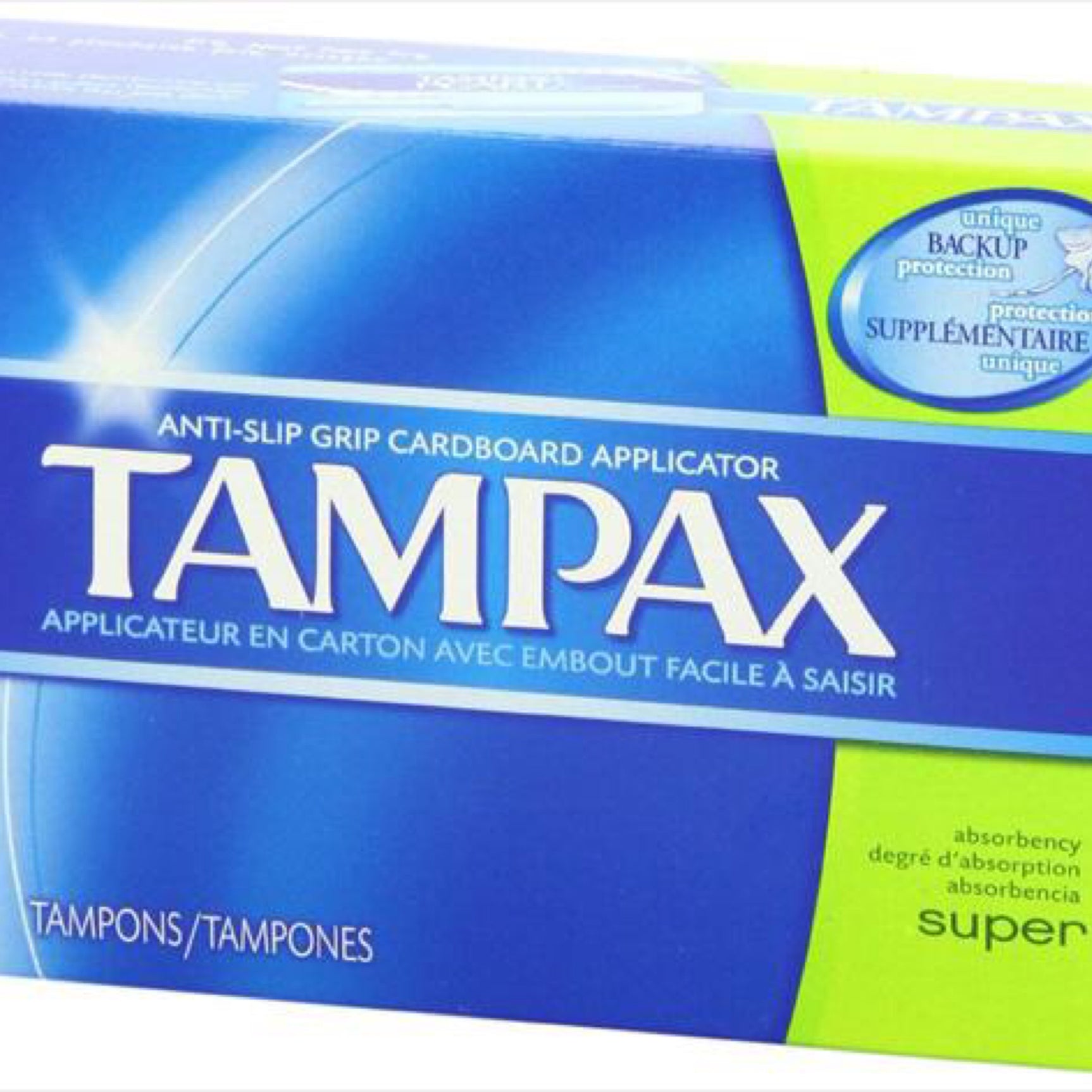 Tampones Súper Tampax