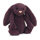 Jellycat Bashful Plum Bunny Stuffed Animal