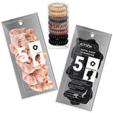 Kitsch Pro Satin Scrunchies and Spiral Hair Ties