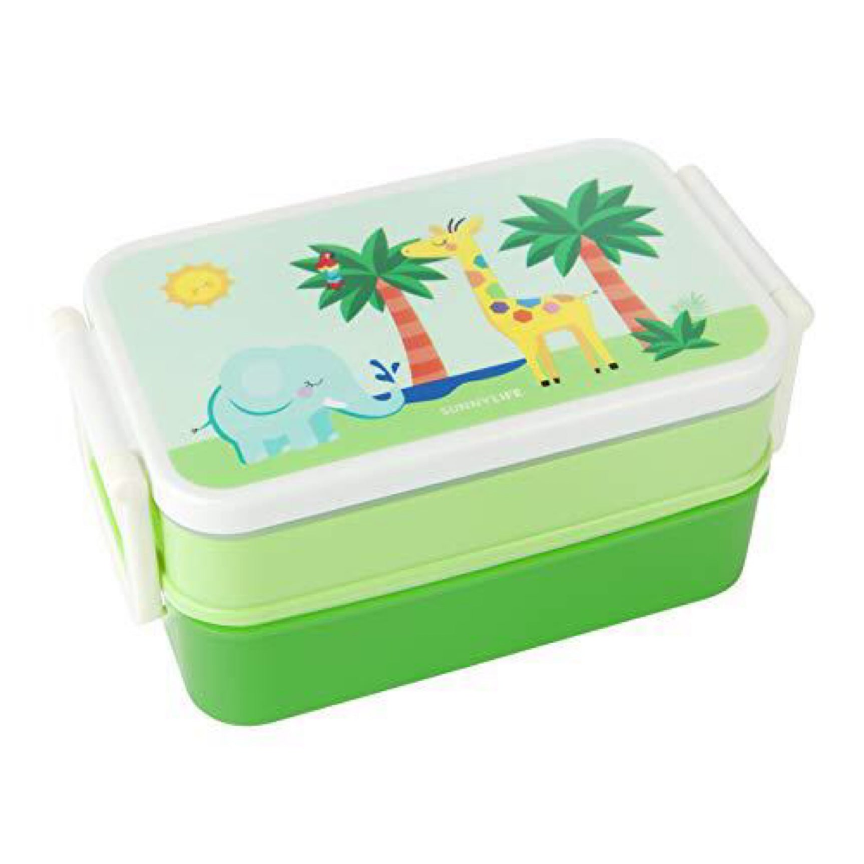 Sunnylife Safari Kids Lunch Bento Box Set