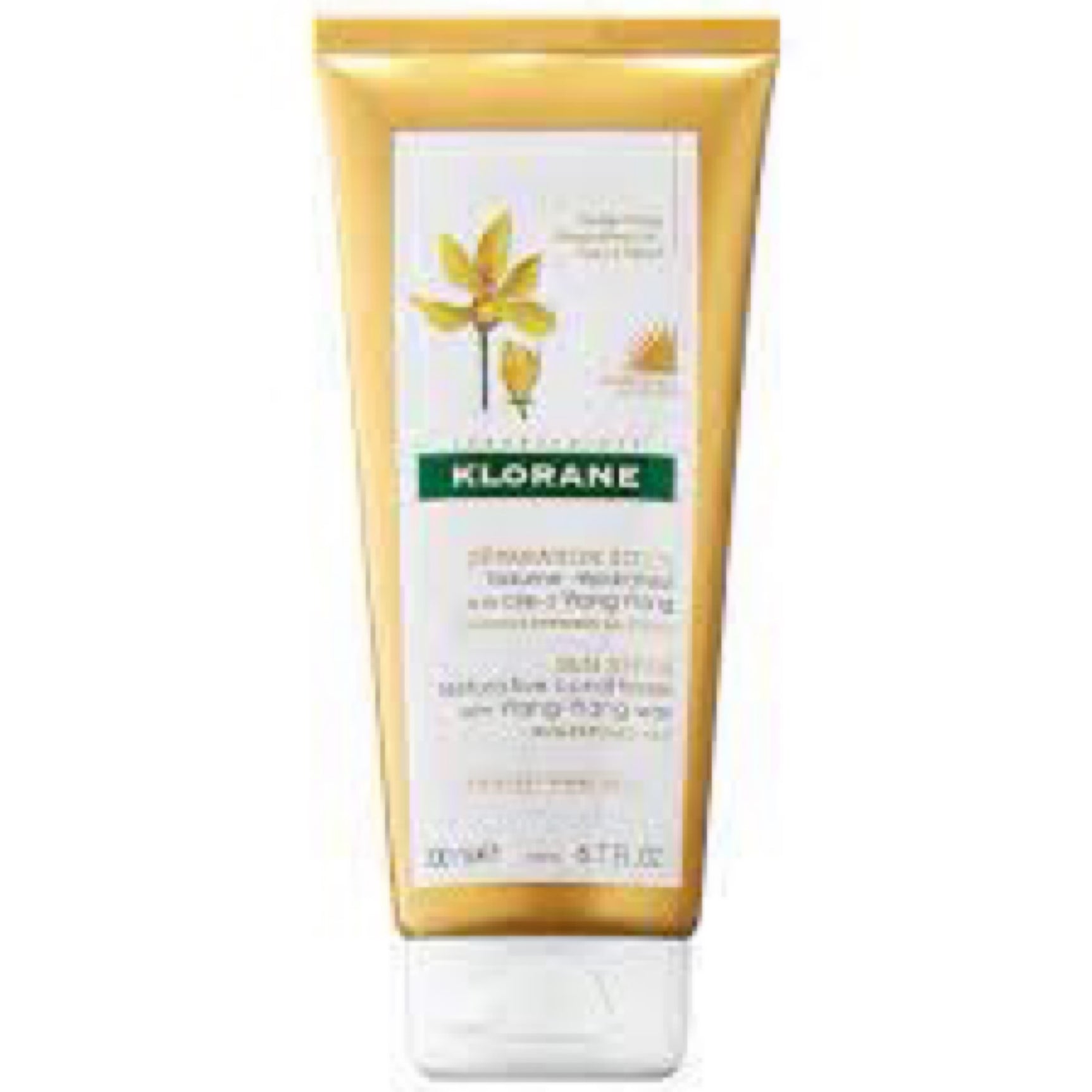 Klorane Sun radiance rich restorative conditioner with ylang ylang wax