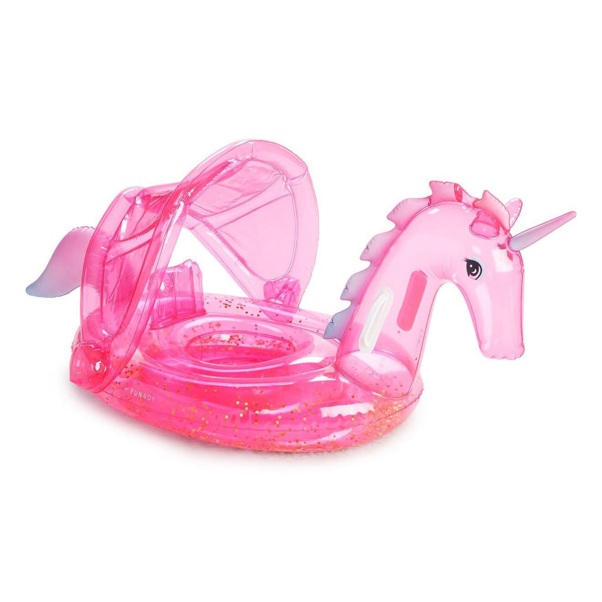 Toddler Funboy Funbaby Glitter Unicorn Inflatable Pool Float