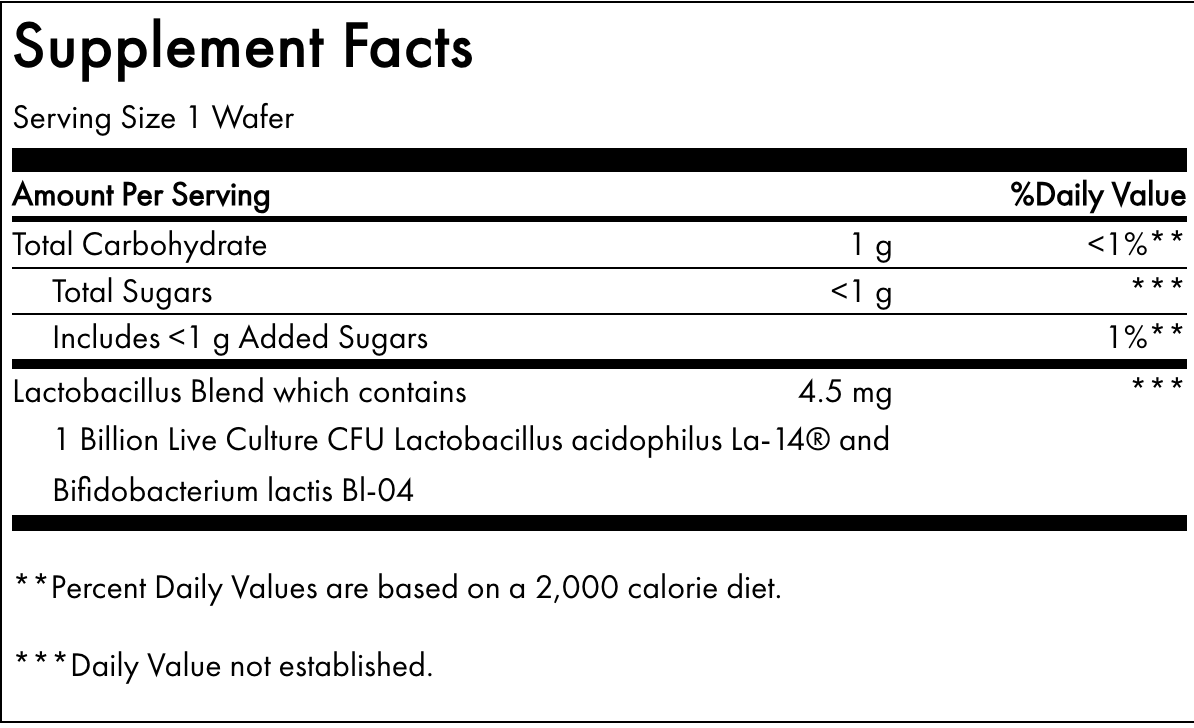 American Health Chewable Acidophilus - Natural Strawberry
