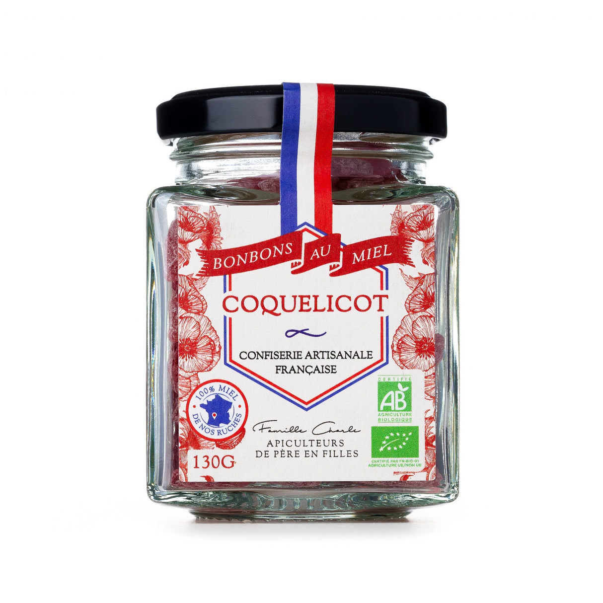 Honey Candies Red Poppy (130g): French