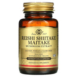 Solgar Reishi Shiitake Maitake Mushroom Extract, 50 vegetable tablets