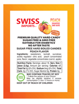 Swiss Imports Bonbons Sugar Free Peach Candy 40g - Image 3