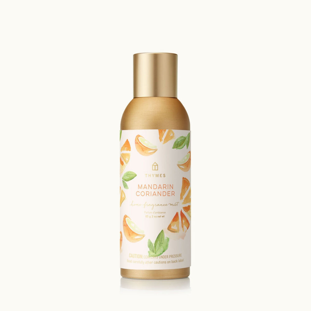 Thymes Mandarin Coriander Home Fragrance Mist, 3 oz